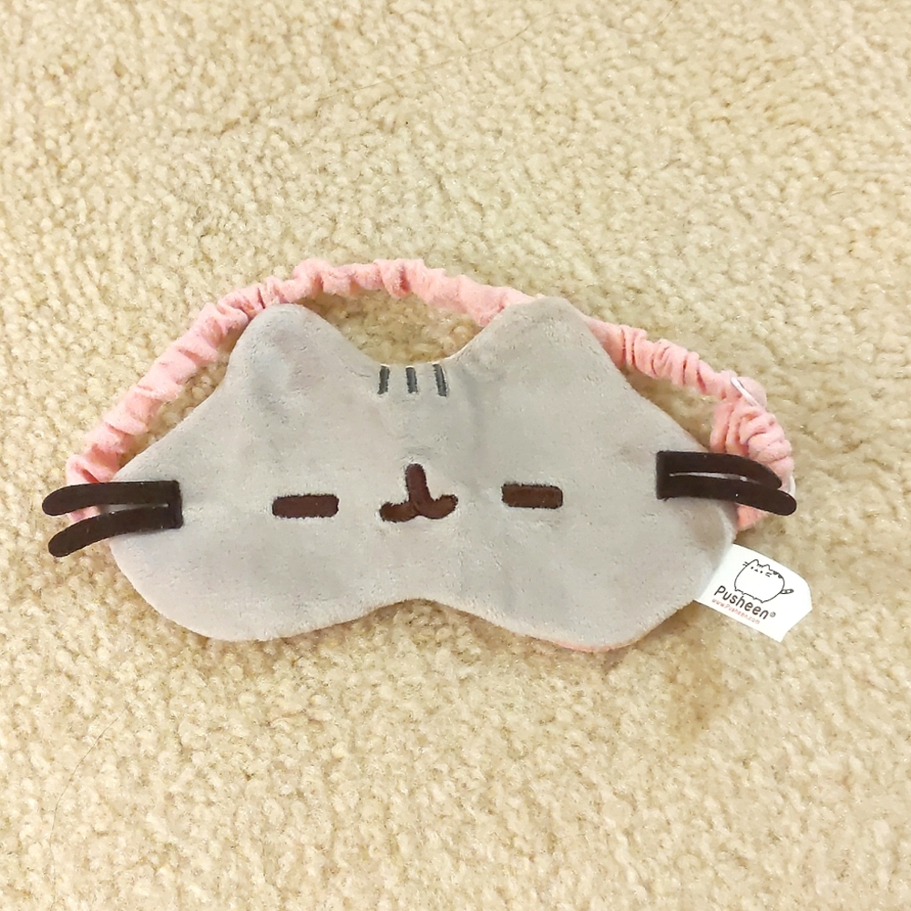 Pusheen Adjustable Plush Sleep Eye Mask